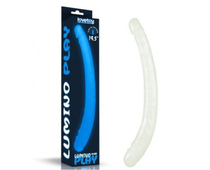 Двусторонний неоновый фаллос Double Dildo Lovetoy