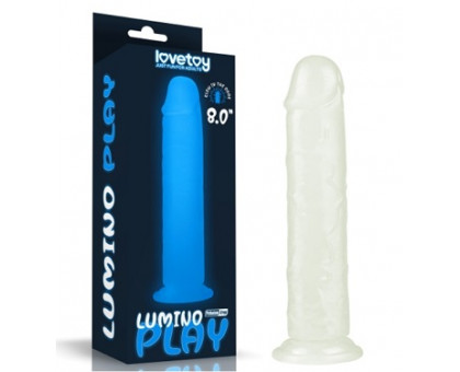 Неоновый фаллоимитатор 8'' Lumino Play Dildo