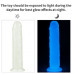 Неоновый фаллоимитатор 8'' Lumino Play Dildo