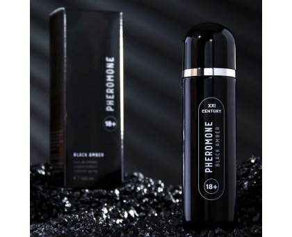 Туалетная вода мужская с феромонами PHEROMONE BLACK AMBER