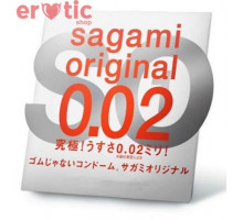 SAGAMI 0,02 ПРЕЗЕРВАТИВ УЛЬТРАТОНКИЙ