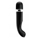 Черный вибратор-жезл Charming Massager Plus